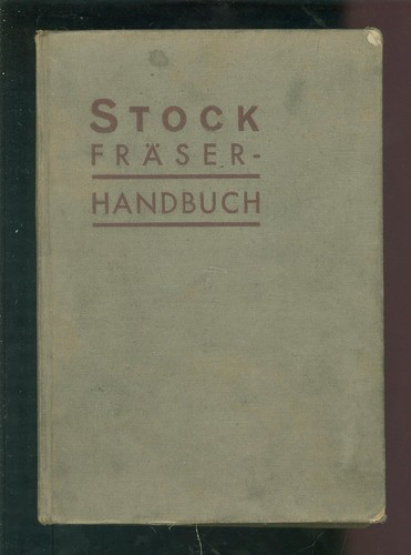 Stock manuale frese 1933 - frese,