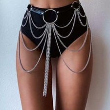 Cintura donna catena metallo