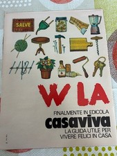 Pubblicità d'epoca originale reclame stampa pubblicitaria pagina intera Casaviva