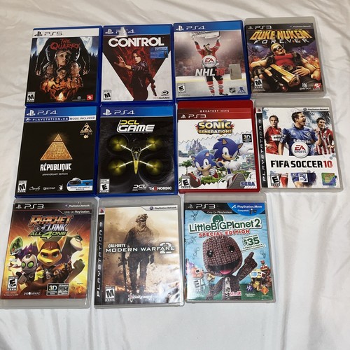 Lotto giochi playstation - 3, 4