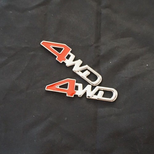Adesivo argento cromo rosso - 2x,