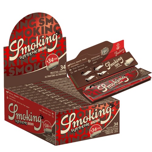 Cartine supreme marrone king - cartine,