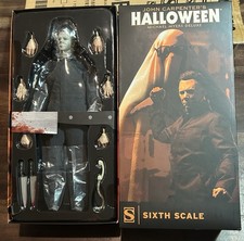Modellino Sideshow Collectibles Halloween Michael Myers Deluxe scala 1/6 *Leggi