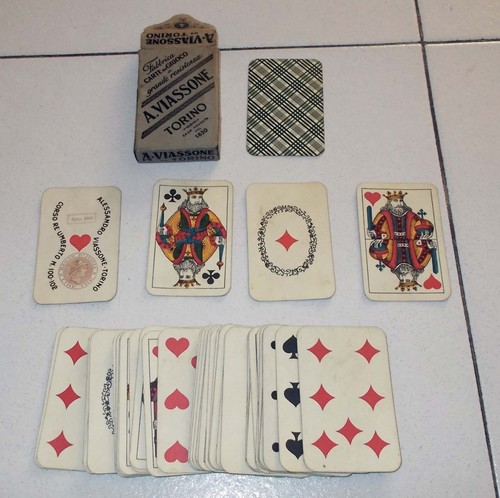 Carte giuoco viassone - giuoco,