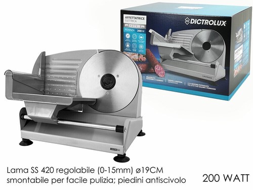 Affettatrice elettrica piccola - affettatrice,