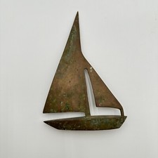 Statuina vintage in ottone