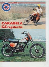 advertising Pubblicità-MOTO CARABELA 125 REGOLARITA 1976- ENDURO  EPOCA