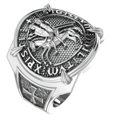 Anello massonico argento - anello,
