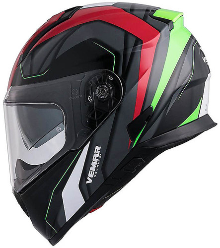 Casco integrale doppia visiera - doppia,