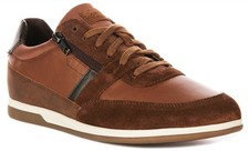 Geox U Renan Side Zip Lace Up
