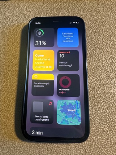 Iphone12 128gb nero - 128gb,