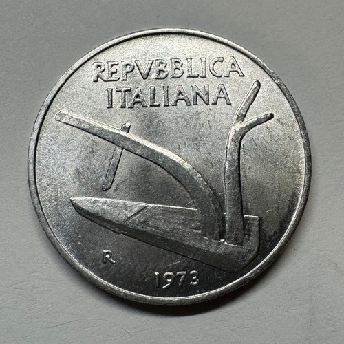 Moneta lire italia - moneta, 1973
