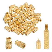 50 Pezzi Inserti Filettati M2
