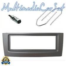 MASCHERINA AUTORADIO FIAT GRANDE PUNTO 2005 A 2012 1 DIN RADIO ANTRACITE 3338K