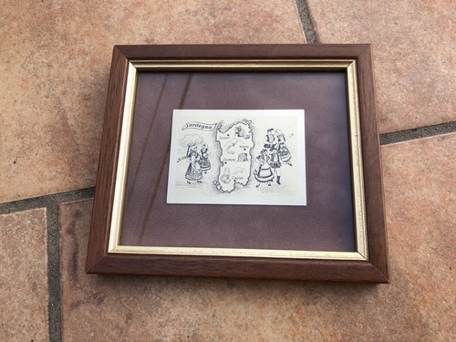 Quadro sardegna lastra - quadro,