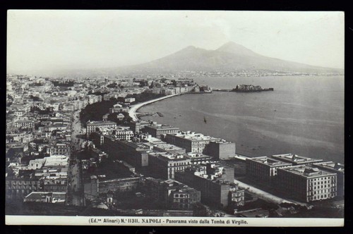 Napoli cartolina panorama - napoli,