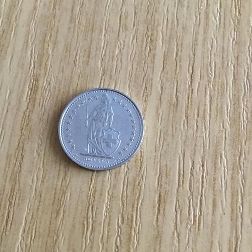 Monete svizzera 2 franco - monete,, 1/2