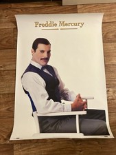 Raro poster Freddie Mercury