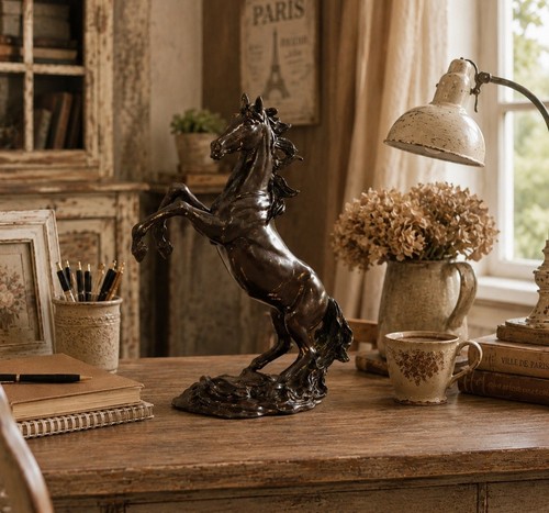 Statua figura cavallo stile - statua,