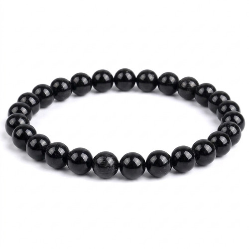 Bracciale elastico pietre - , vere