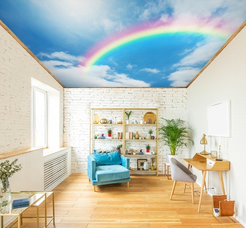 Carta parati arcobaleno - da,