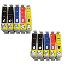 10 cartucce inchiostro per Epson Stylus C64 edizione fotografica C66 C68 C84 C84N C84N C84WN