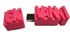 Chiavetta USB 16GB PERSONALIZZATA 3D con proprio Nome e colore - idea Regalo