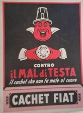 CACHET FIAT - PUBBLICITÀ