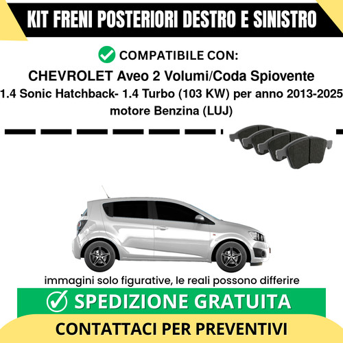Pastiglie freno posteriori - pastiglie,