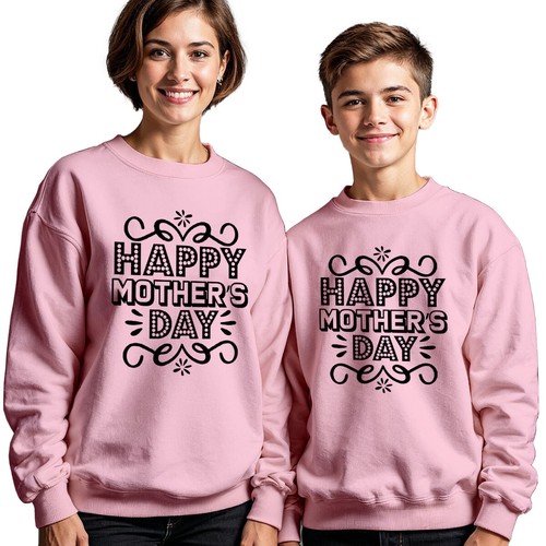Felpa maglione donna bambino