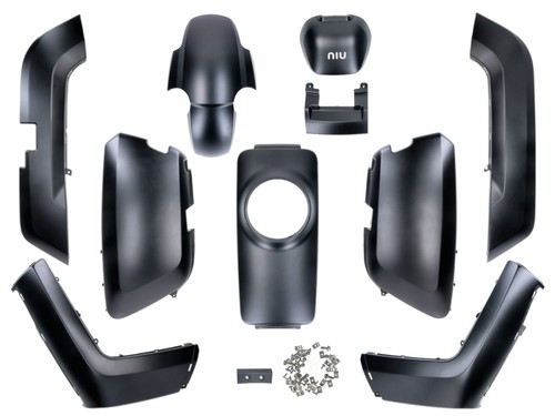 Kit carene pezzi nero - carene,
