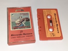 MUSICASSETTA RICCARDO MARASCO - CANTI POPOLARI TOSCANI