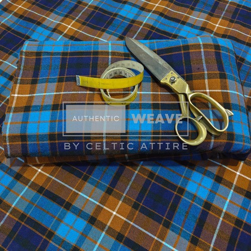 Tessuto tartan scozzese - , blu