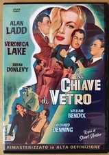 La Chiave di Vetro DVD 1942 A & R Productions Veronica Lake Alan Ladd Noir HD
