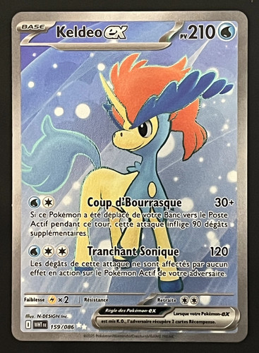 Keldeo 159 086 - 🇫🇷, 159/086