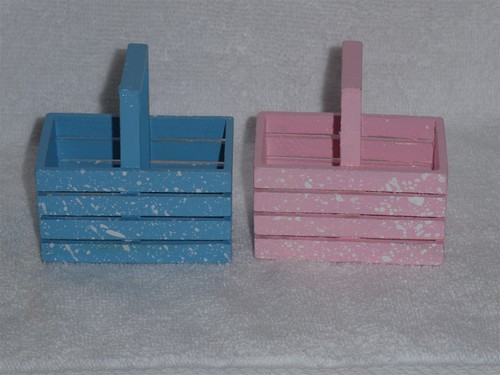 Lotto cesto pasquale - , legno