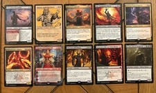 Mazzo COMMANDER ?⚫️ CRUDELI ? Rosso/Nero - magic the gathering