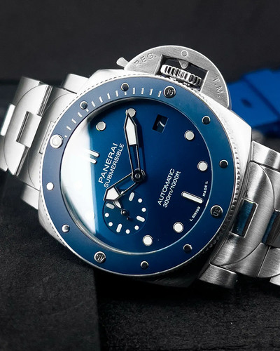 2022 panerai submersible blu - panerai,