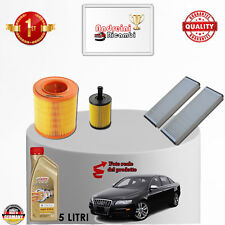 KIT TAGLIANDO FILTRI E OLIO AUDI A6 III 2.0 TDI 125KW 170CV DAL 2010