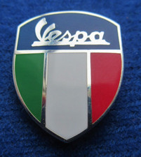 Vespa Italian Shield Enamel