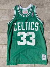 Canotta Canottiera Singlet Basketball SPALDING BOSTON CELTICS Larry Bird 33