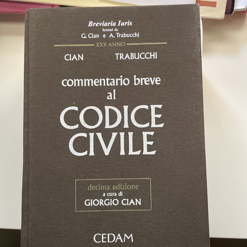 Commentario breve codice - breve, al