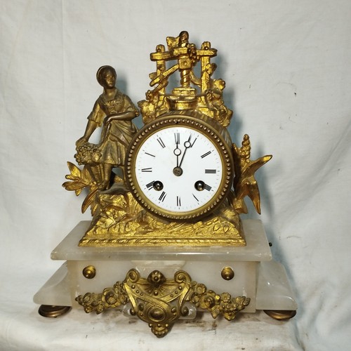 Ancienne pendule poser du - ancienne, à