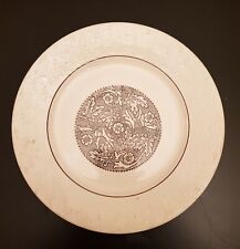 PIATTO PIANO TERRAGLIA WHITE STONE INGLESE PERIODO CERAMICA LAVENO, LENCI',, D29