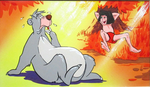 Libro giungla mowgli orso - libro,
