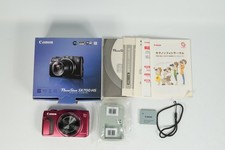 Canon PowerShot SX700 HS 16,1 megapixel fotocamera digitale batteria rossa KMH-53