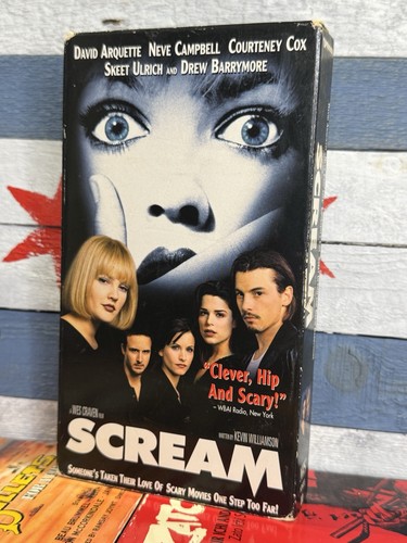 Scream vhs 1996 wes craven - scream,