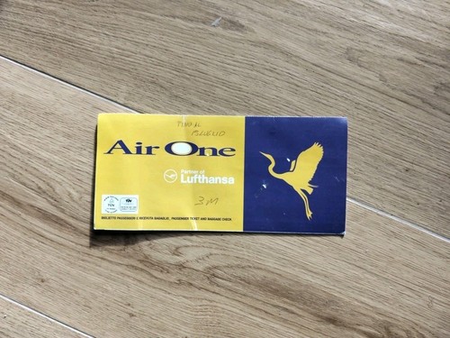 Biglietto aereo airone - biglietto, no