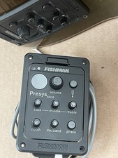 Fishman 301 Mic Chitarra Acustica Mix Doppio Preamplificatore Fishman EQ Accordatore Piezo Pic