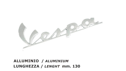 Targhetta alluminio anteriore - ,